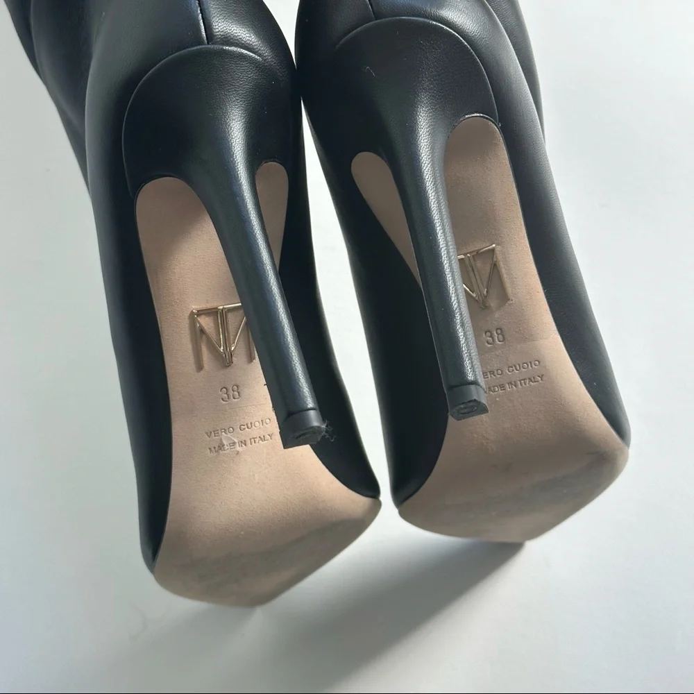 TAMARA MELLON ICON 105 BLACK BOOTS SIZE 38, US 7.5 - Picture 10 of 15